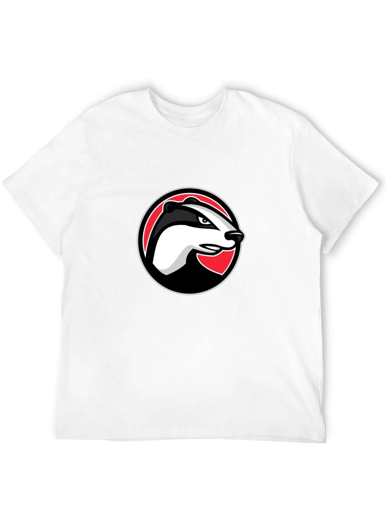 Badger Logo Graphic Black T-Shirt