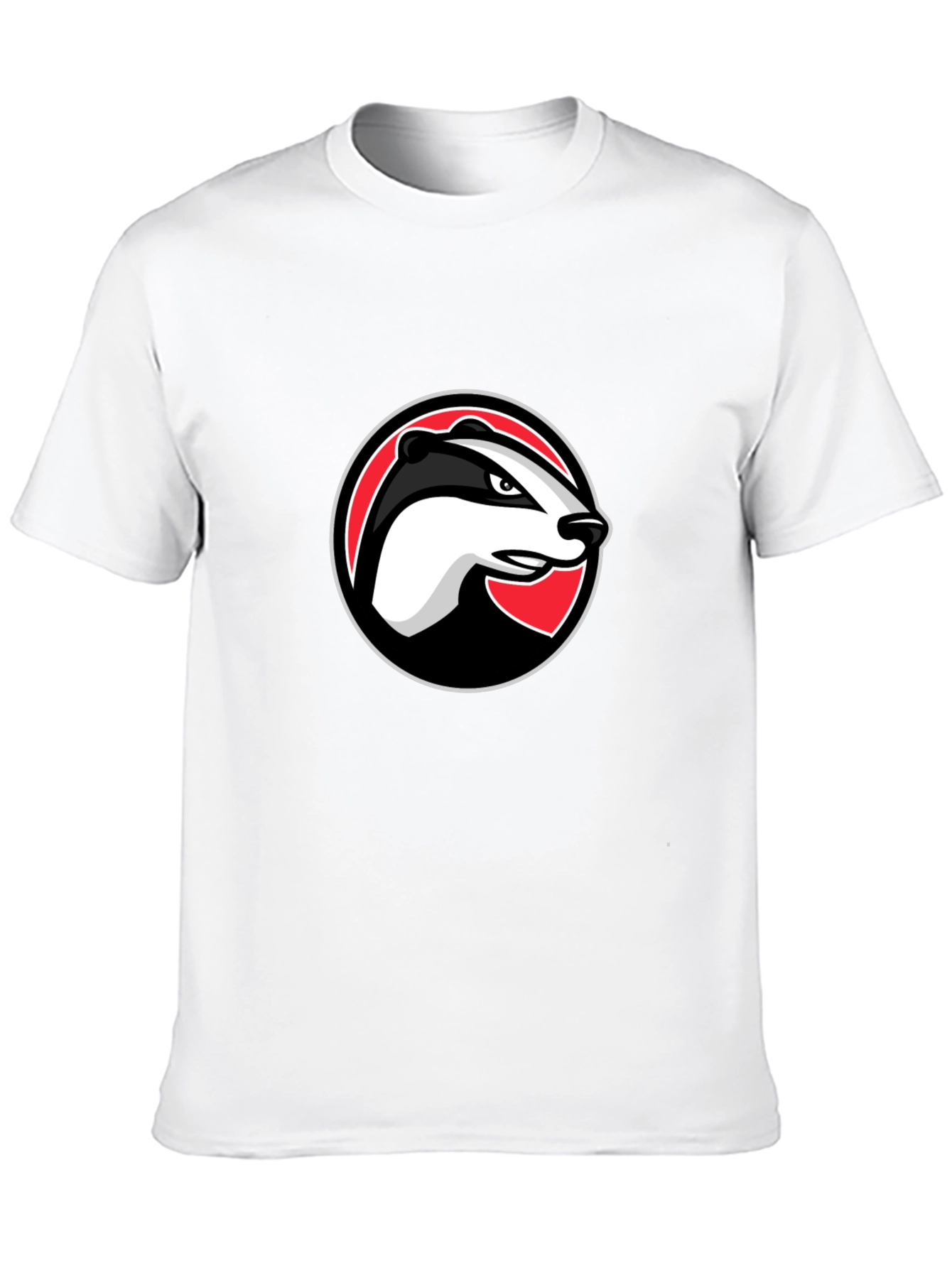 Badger Logo Graphic Black T-Shirt