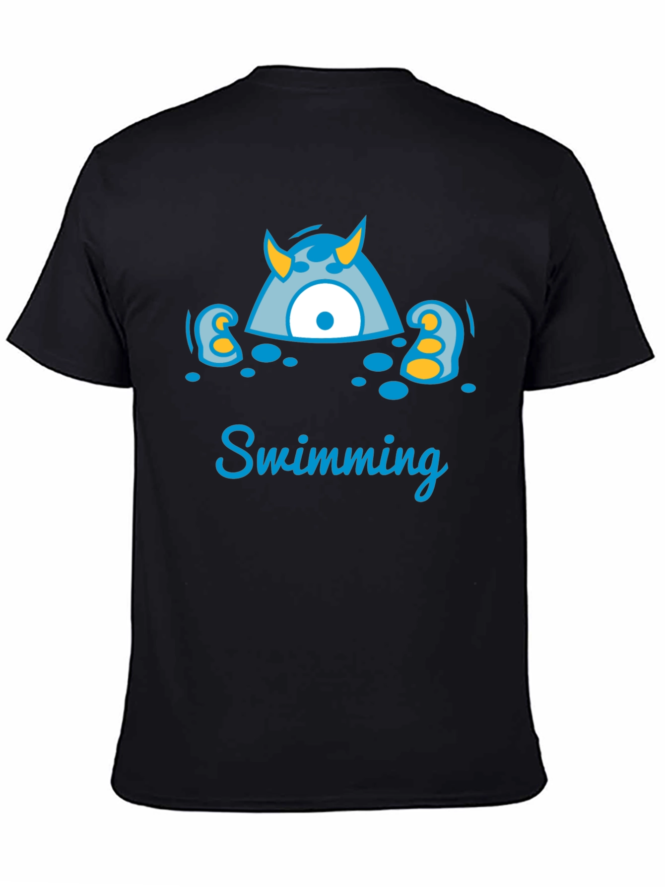 Monster Swimming T-Shirt - Fun & Unique Design