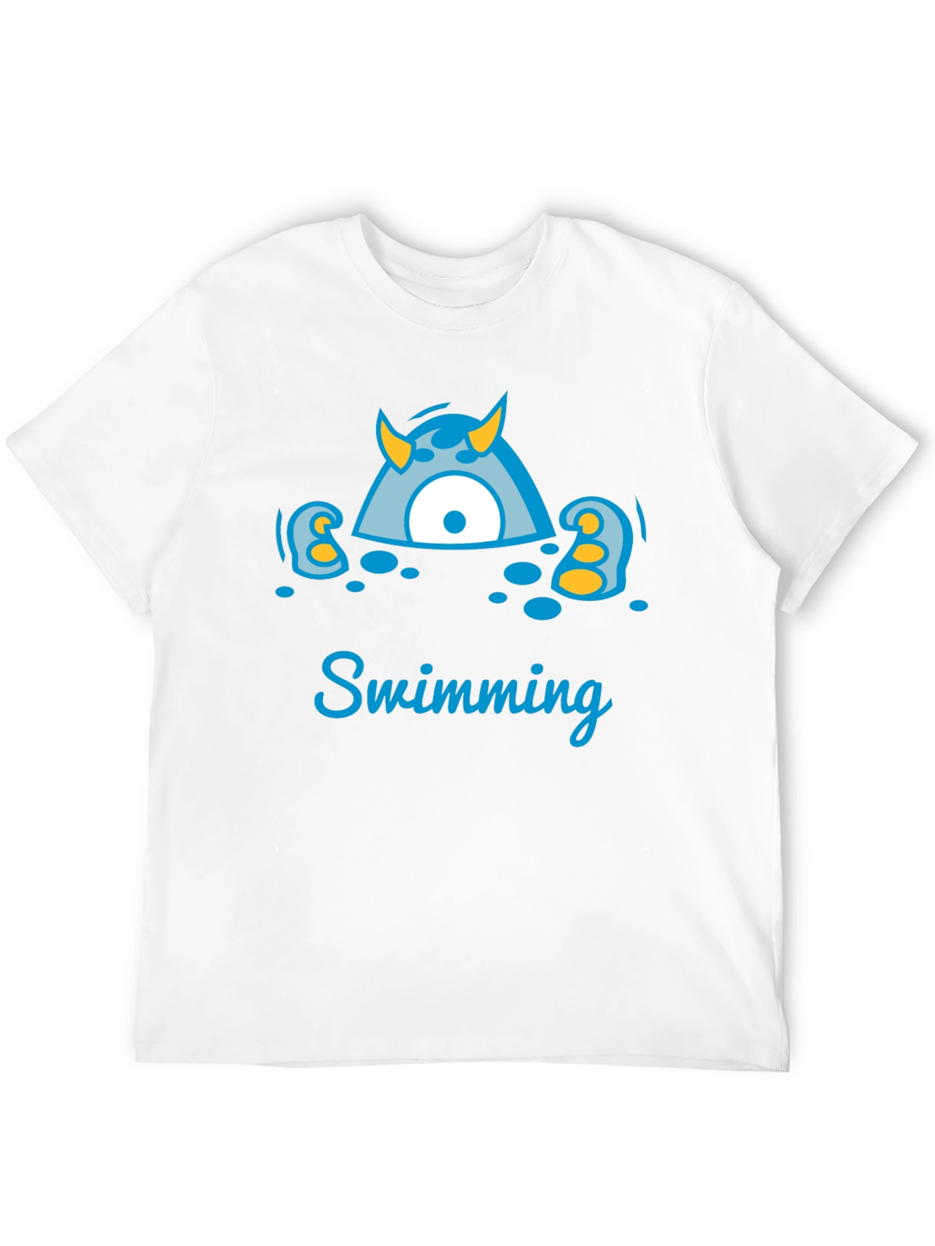 Monster Swimming T-Shirt - Fun & Unique Design