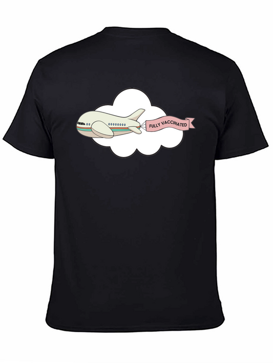 Fully Vaccinated Airplane T-Shirt