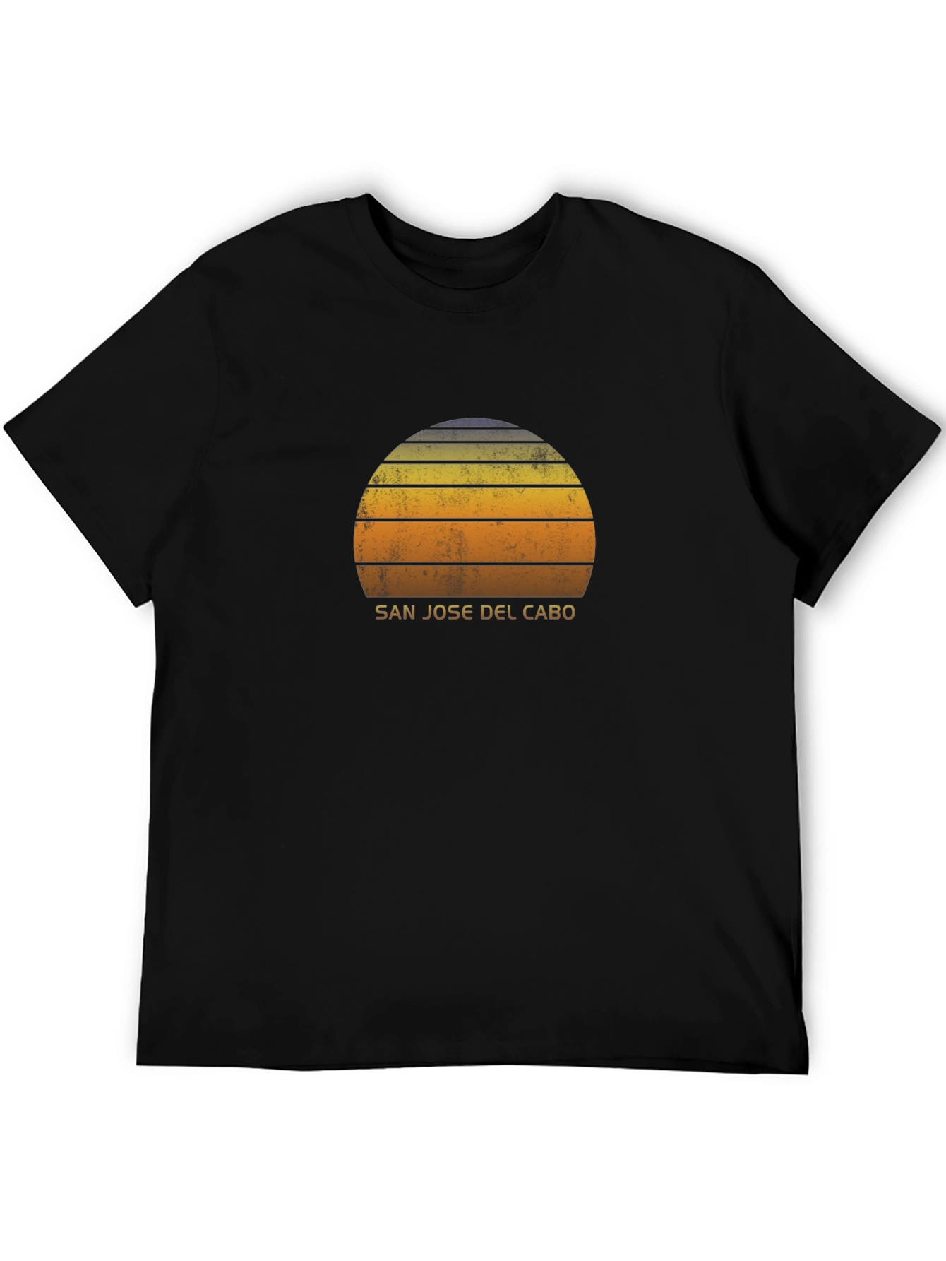 San Jose Del Cabo Retro Sunset T-Shirt