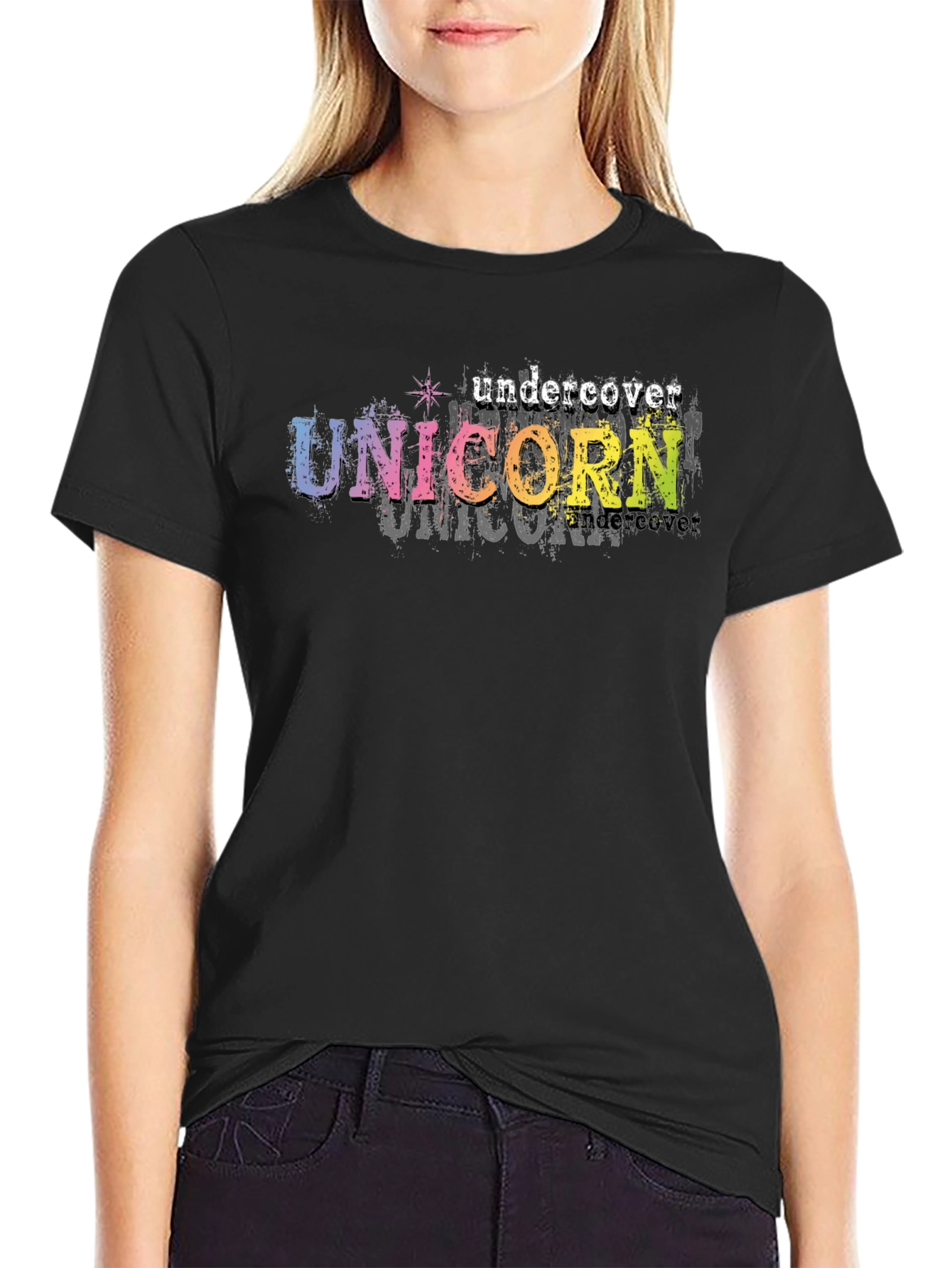 Undercover Unicorn Graphic Tee