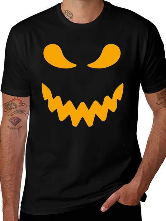 Spooky Pumpkin Face T-Shirt