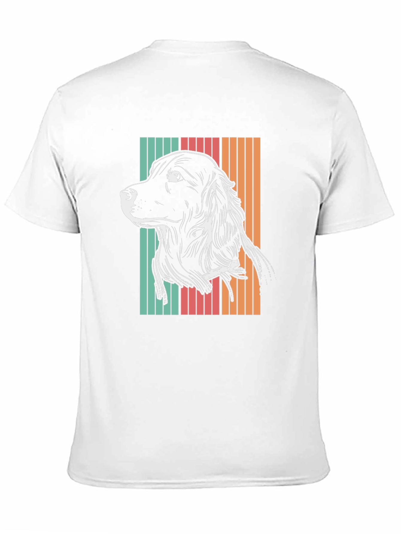Retro Dog Graphic Tee - Black Unisex T-Shirt