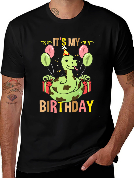 Its My Birthday Snake T-Shirt