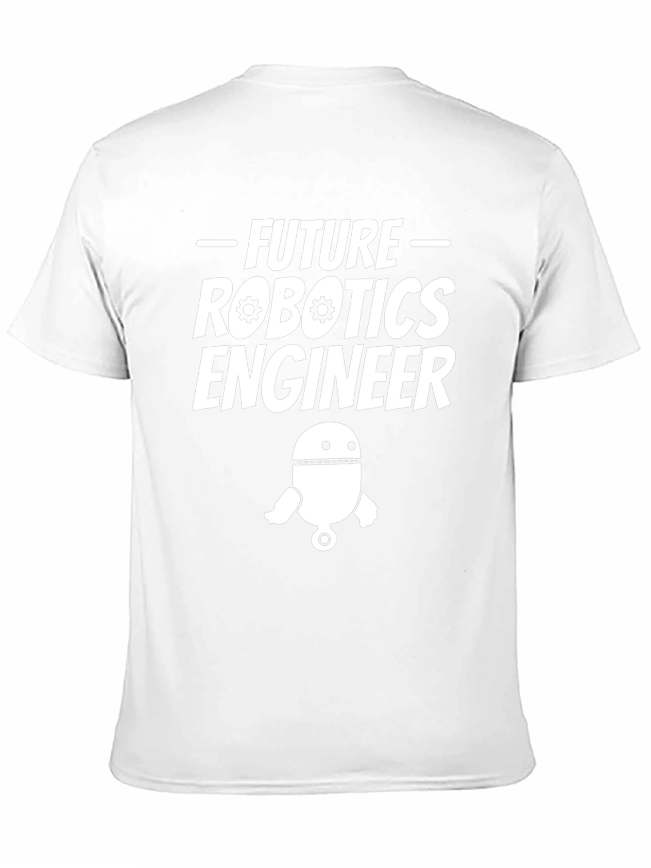 Future Robotics Engineer Black T-Shirt
