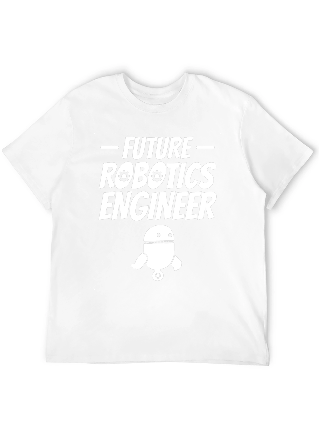 Future Robotics Engineer Black T-Shirt