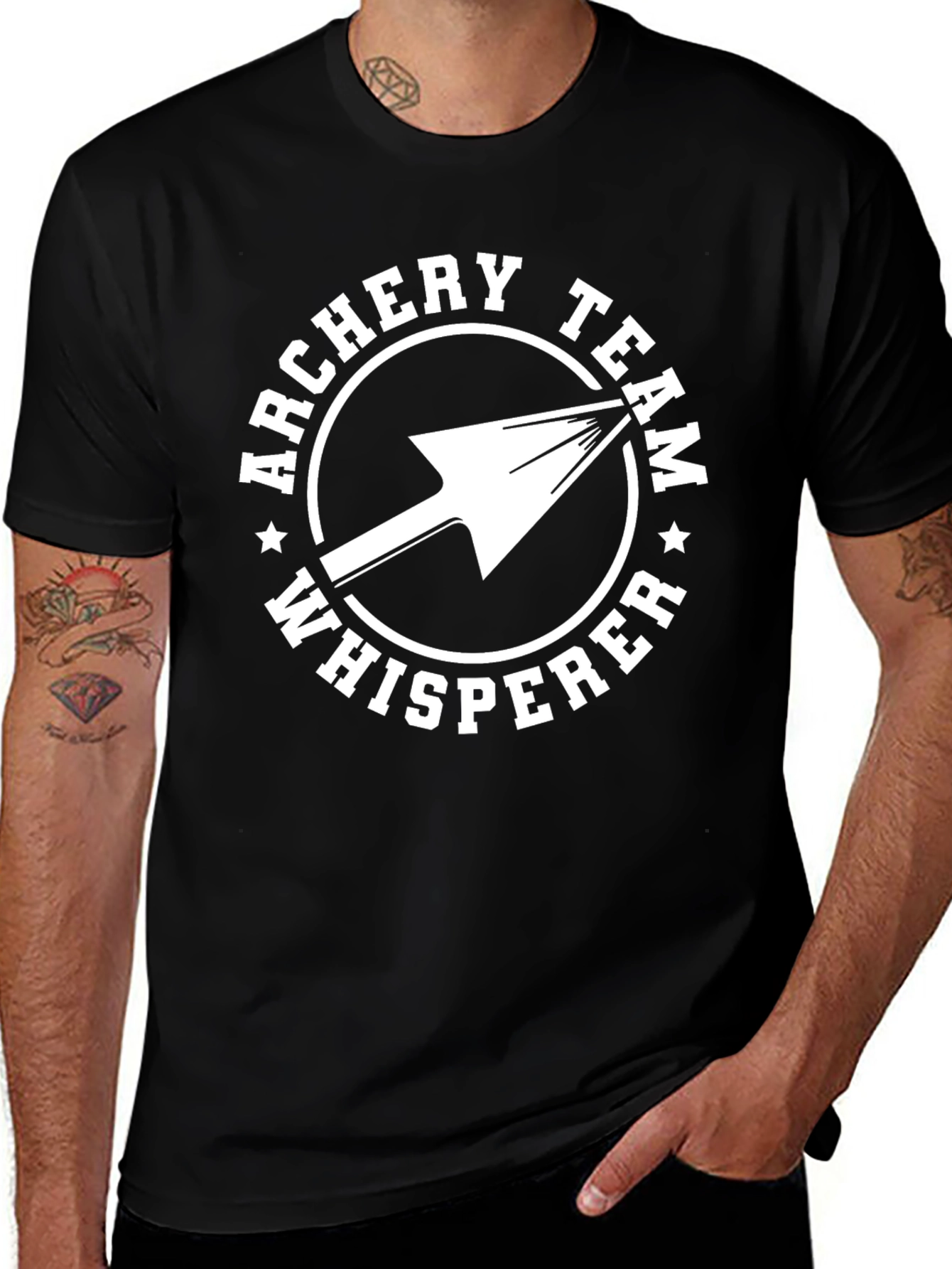 Archery Team Whisperer Graphic T-Shirt