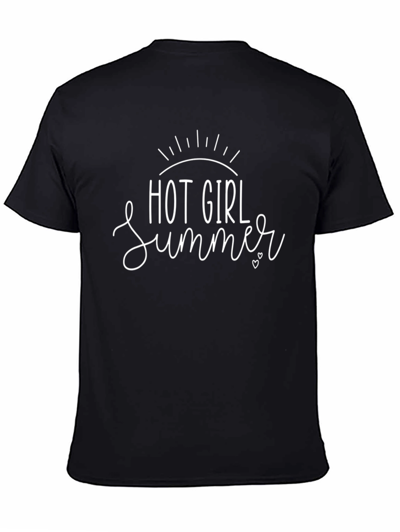 Hot Girl Summer Graphic Tee - Stylish Black T-Shirt