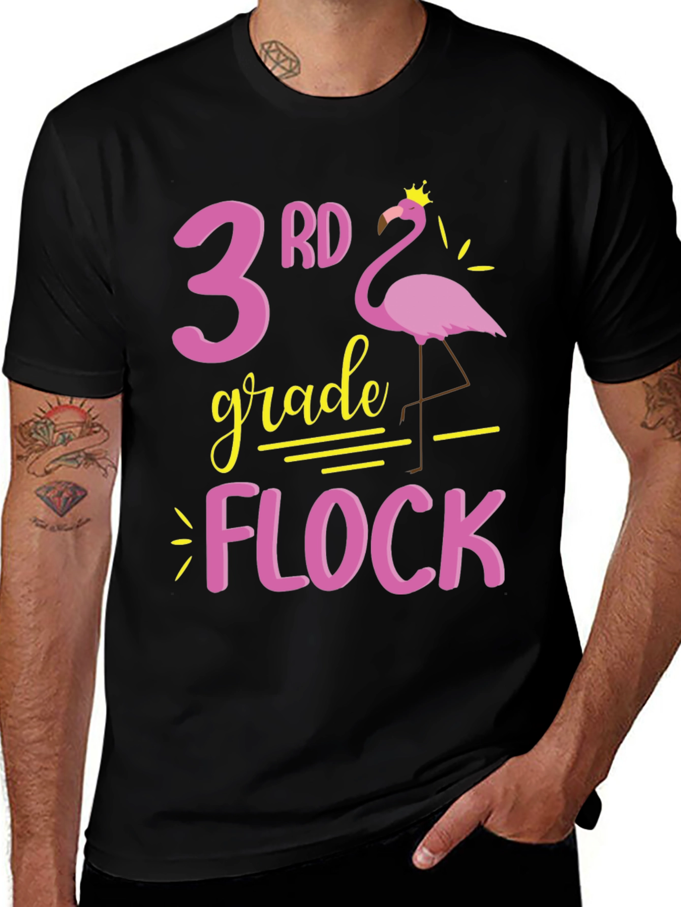 3rd Grade Flock T-Shirt