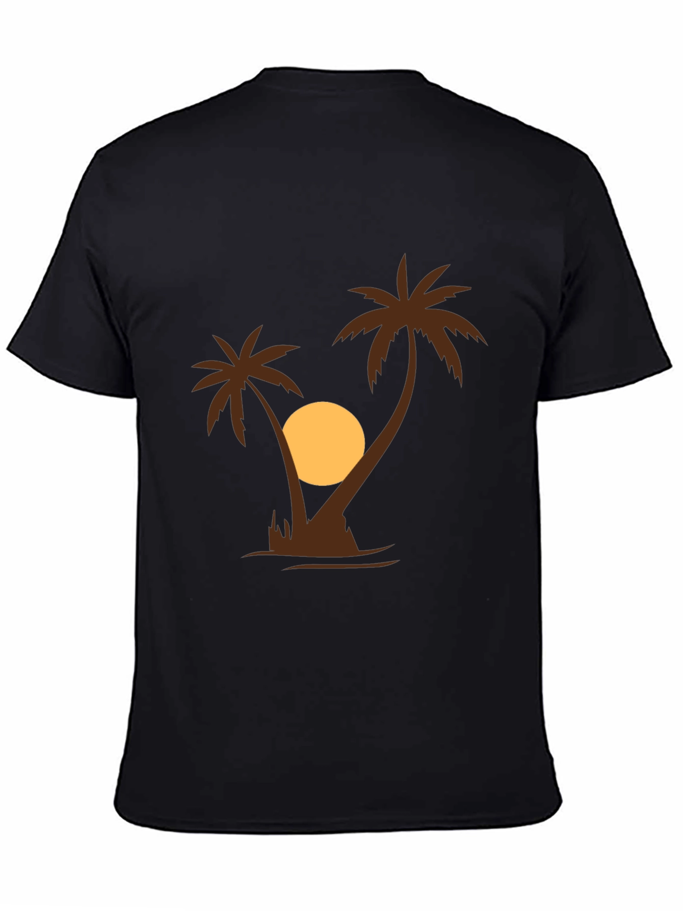 Palm Tree Sunset Graphic Tee