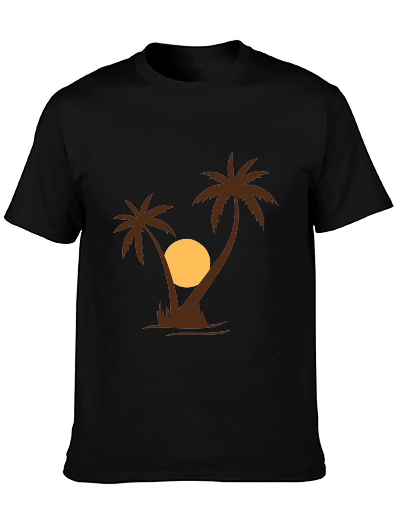 Palm Tree Sunset Graphic Tee