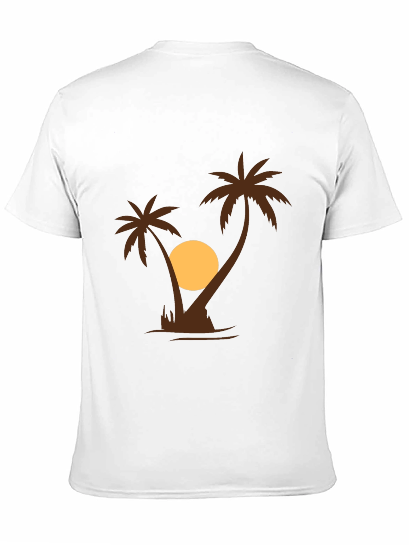 Palm Tree Sunset Graphic Tee