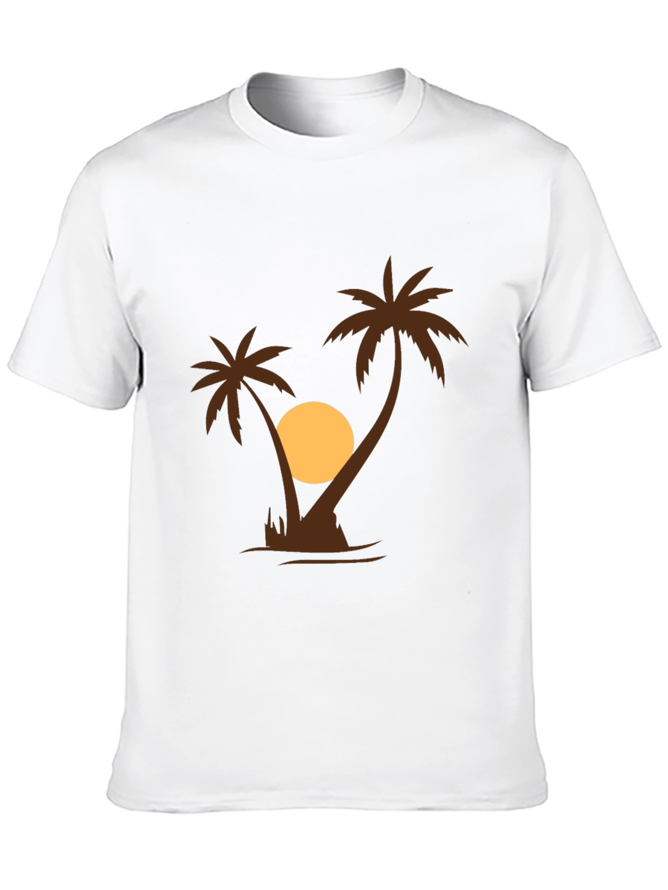 Palm Tree Sunset Graphic Tee