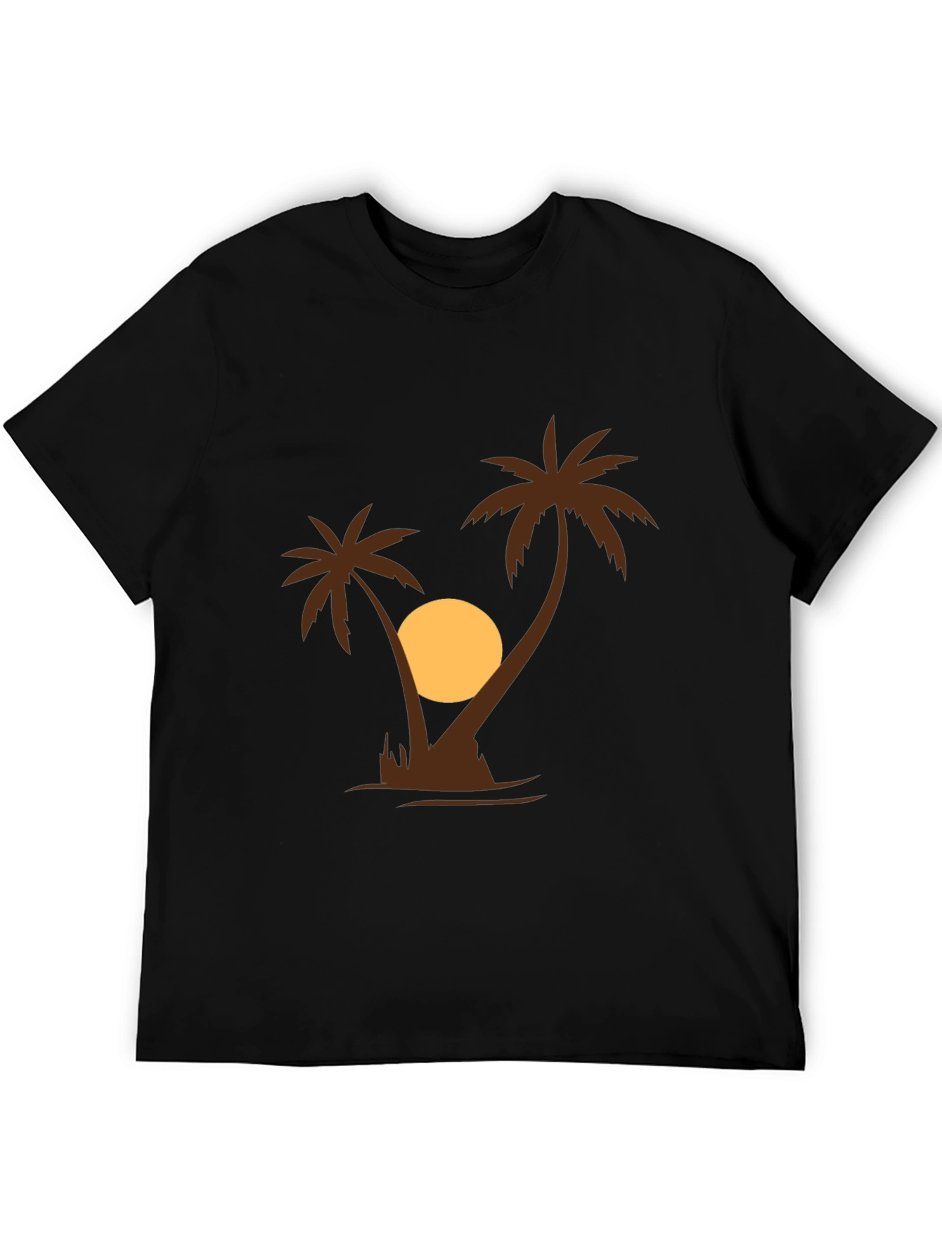 Palm Tree Sunset Graphic Tee