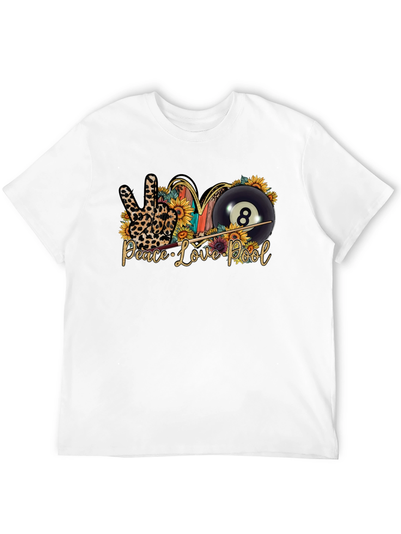 Peace Love Pool Graphic Tee