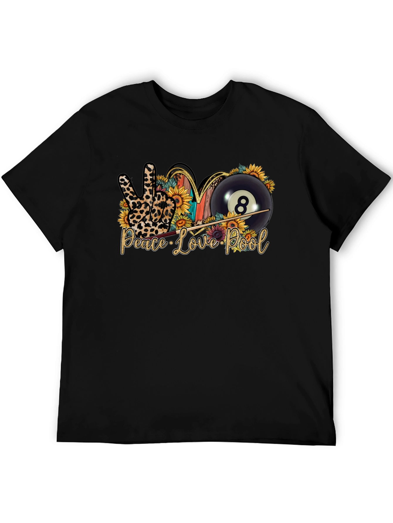 Peace Love Pool Graphic Tee