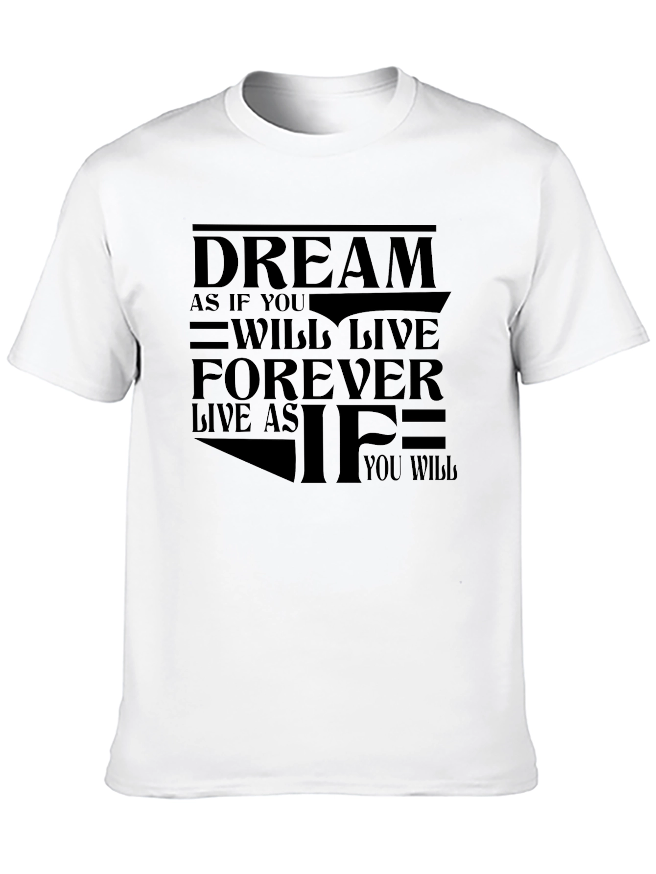 Dream Forever Graphic T-Shirt - Black
