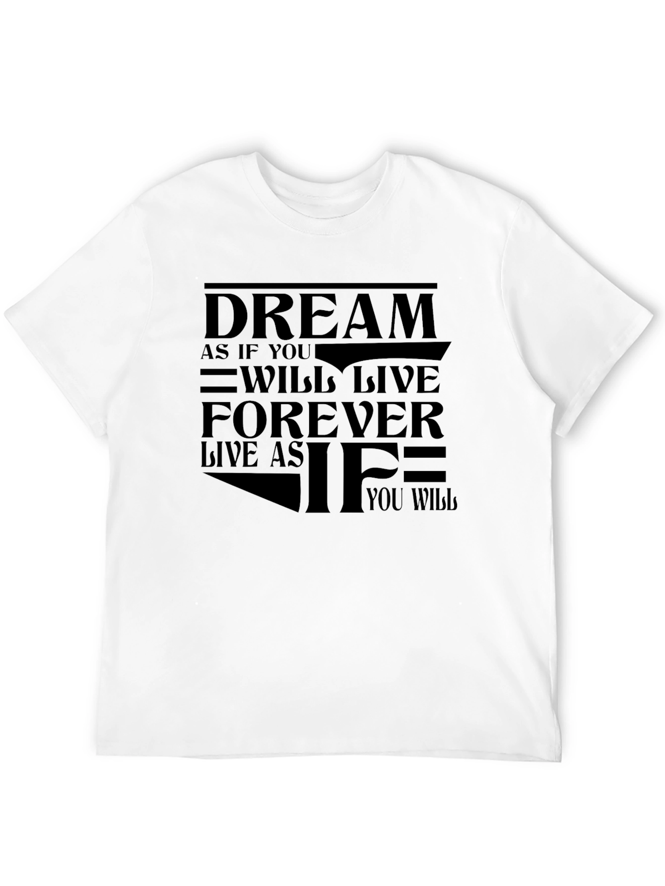 Dream Forever Graphic T-Shirt - Black