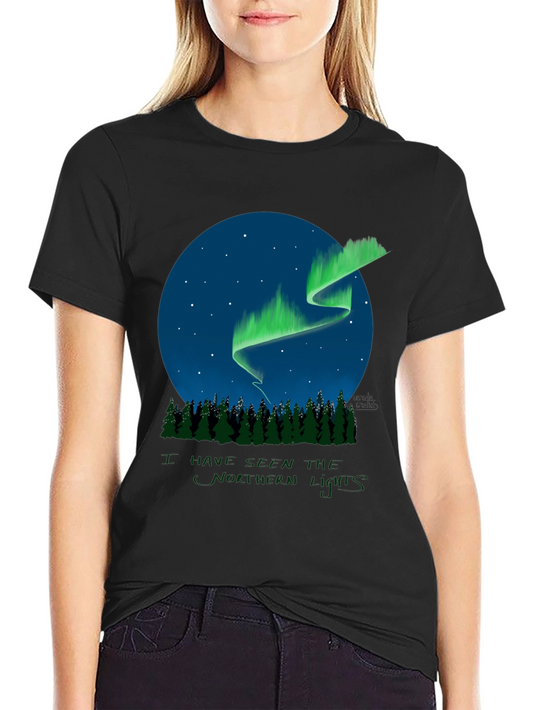 Aurora Borealis T-Shirt - Northern Lights Graphic Tee
