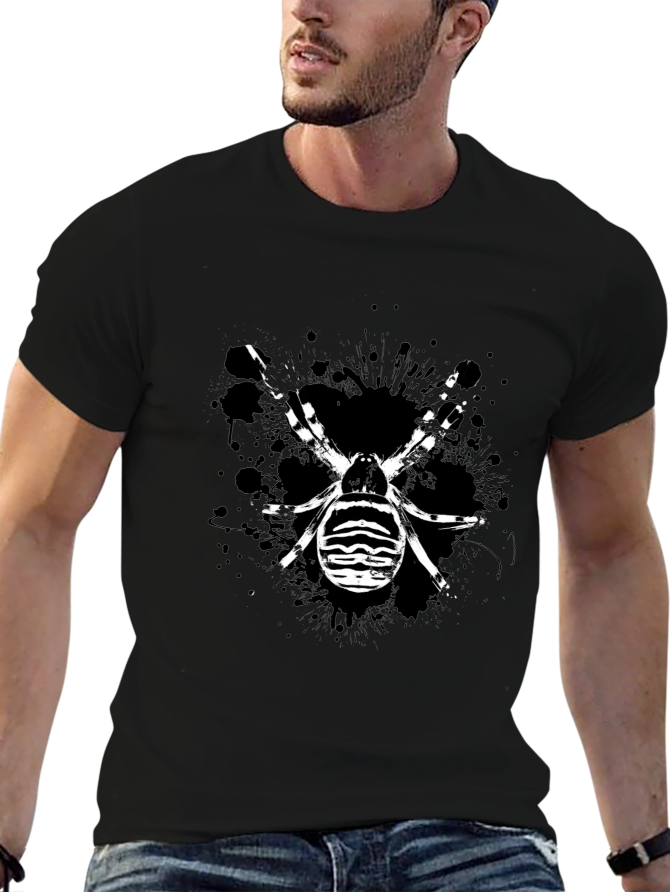 Black Spider Graphic Tee
