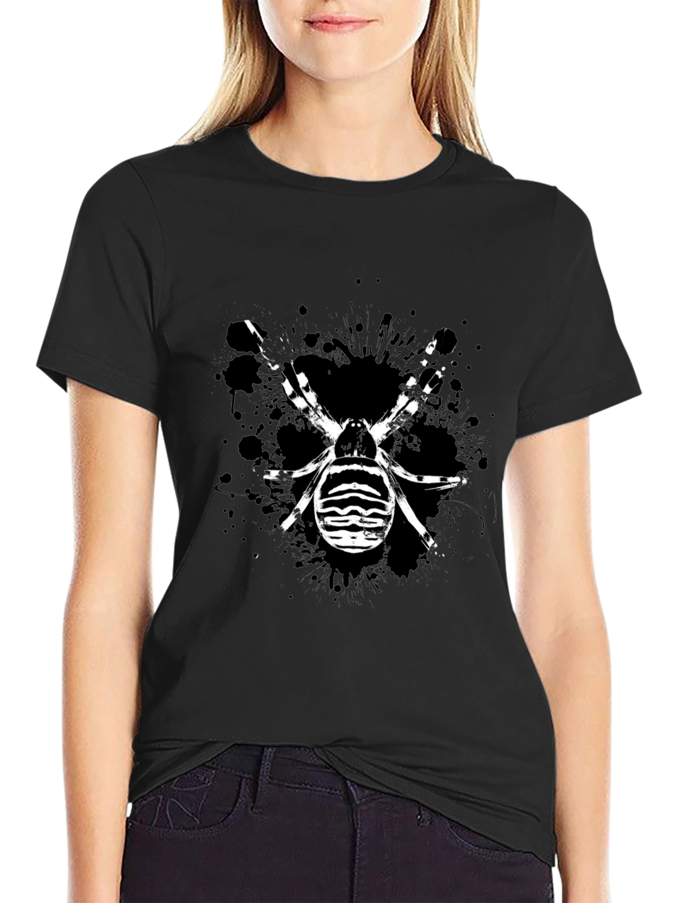Black Spider Graphic Tee