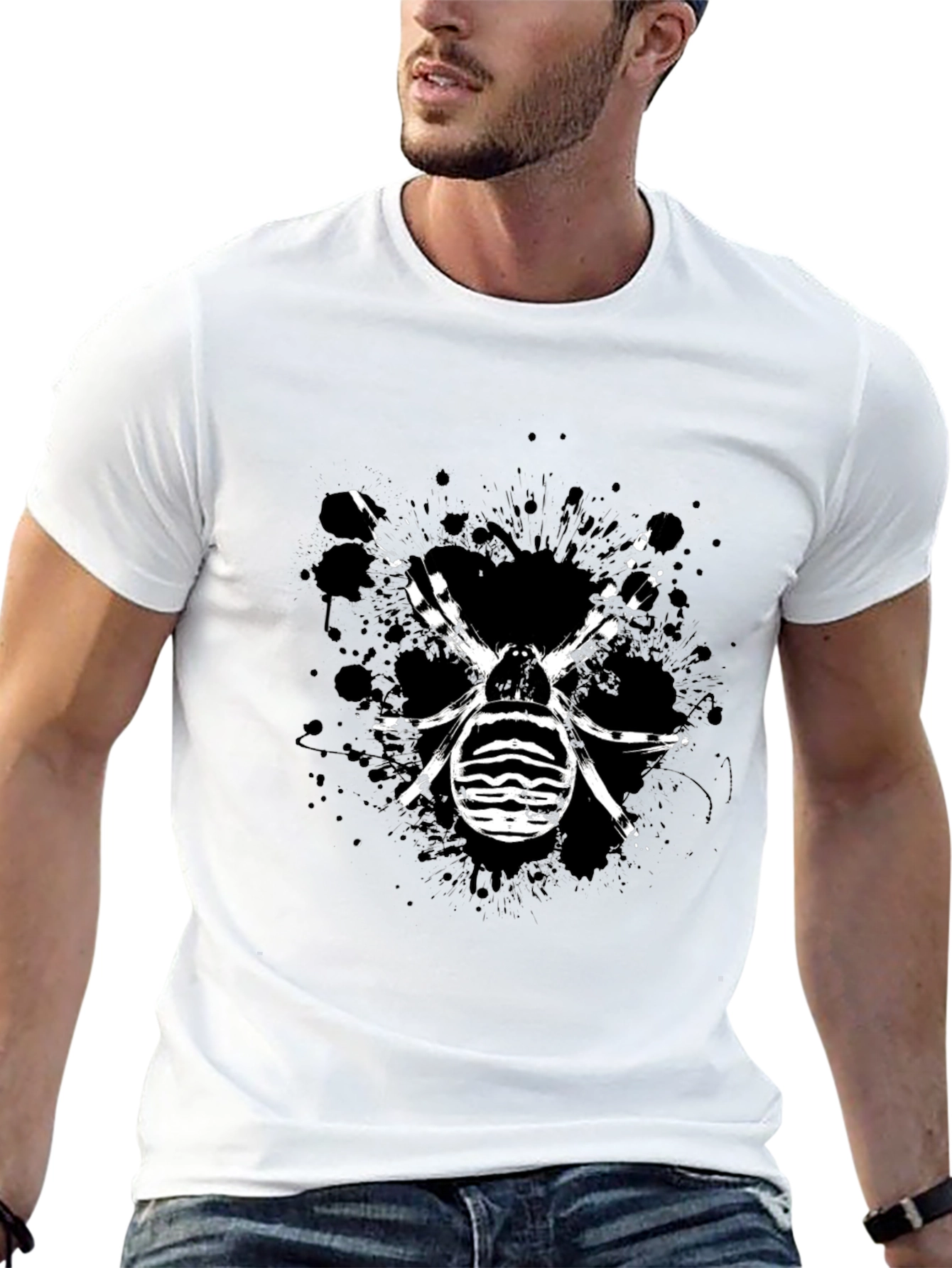 Black Spider Graphic Tee