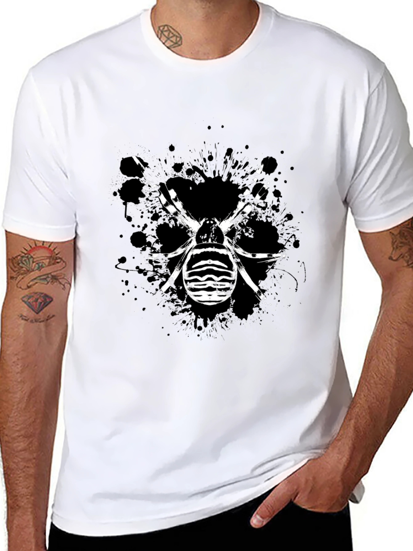 Black Spider Graphic Tee