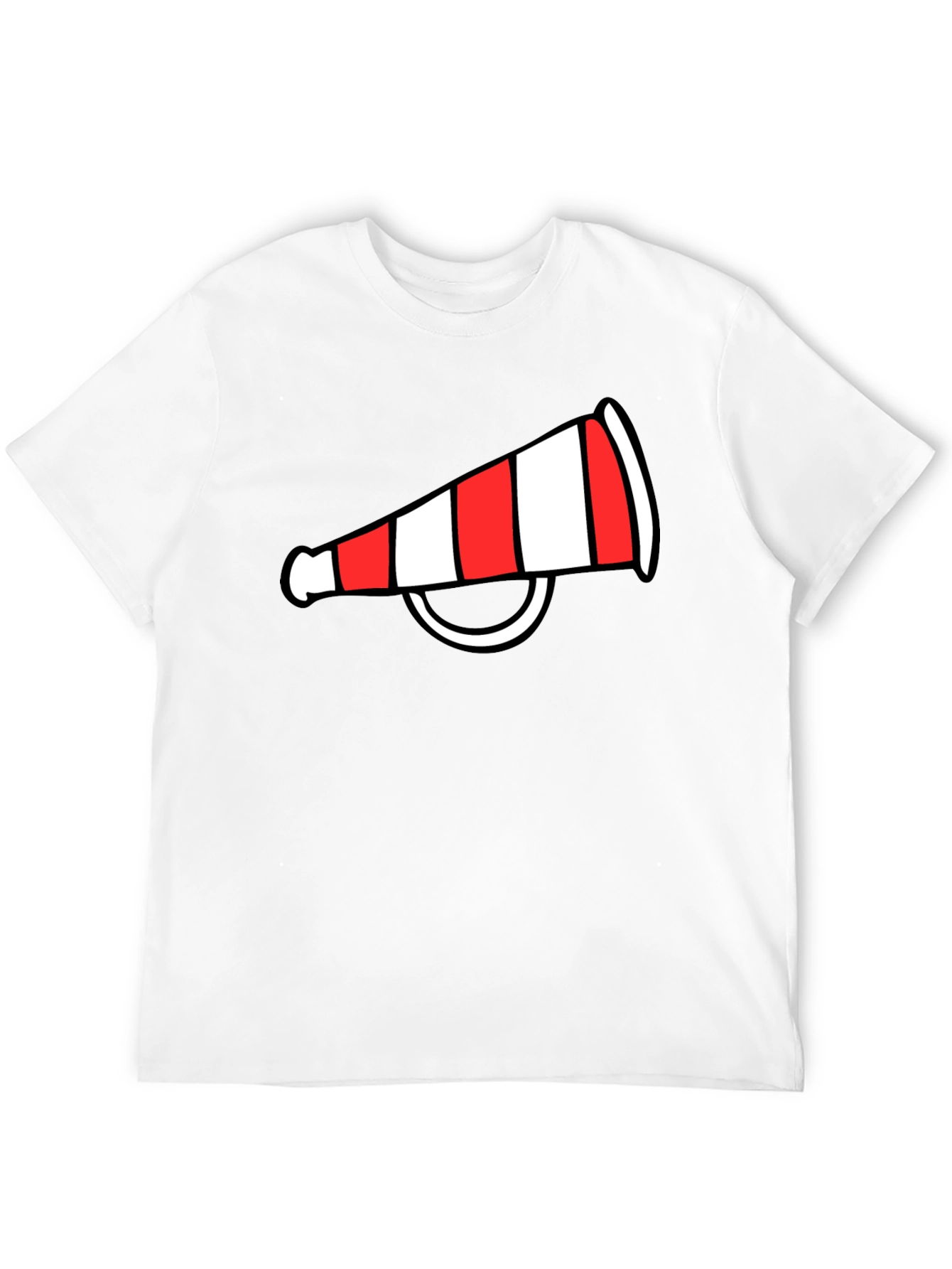 Cheerleader Megaphone Graphic Tee
