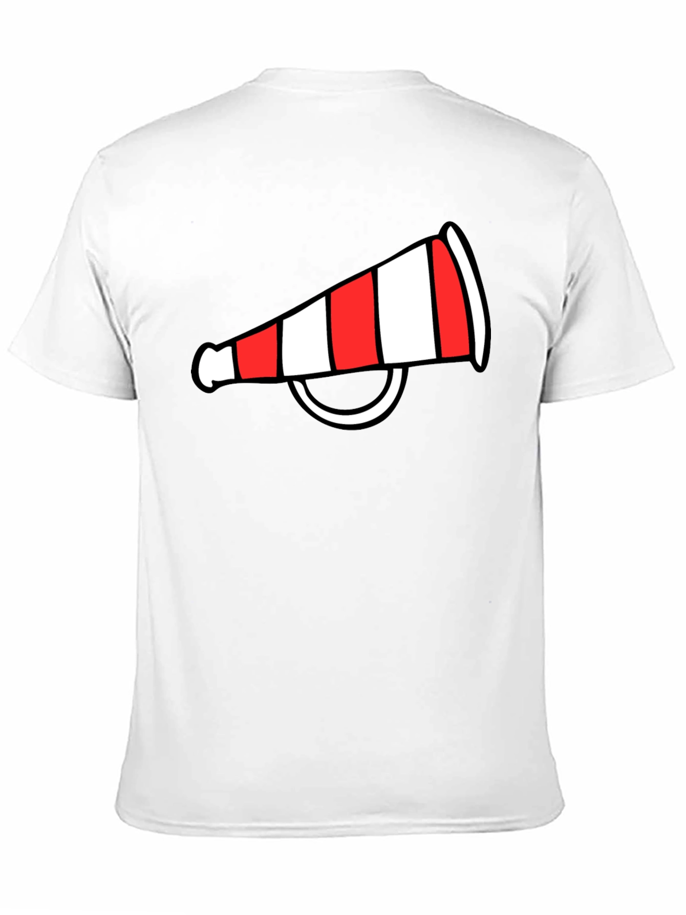 Cheerleader Megaphone Graphic Tee