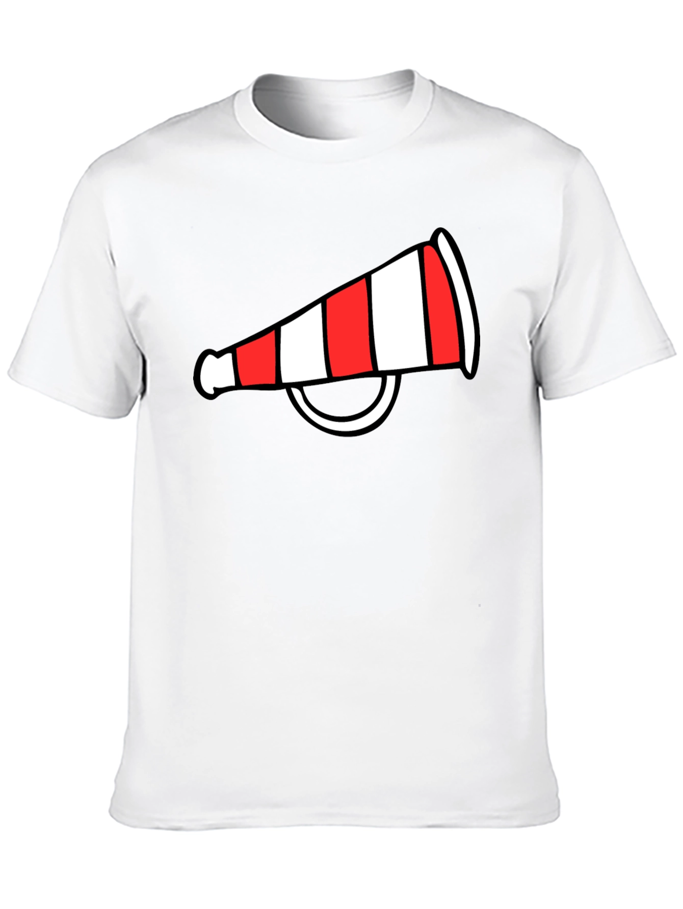 Cheerleader Megaphone Graphic Tee