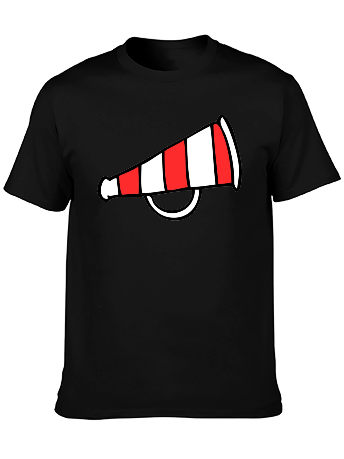 Cheerleader Megaphone Graphic Tee