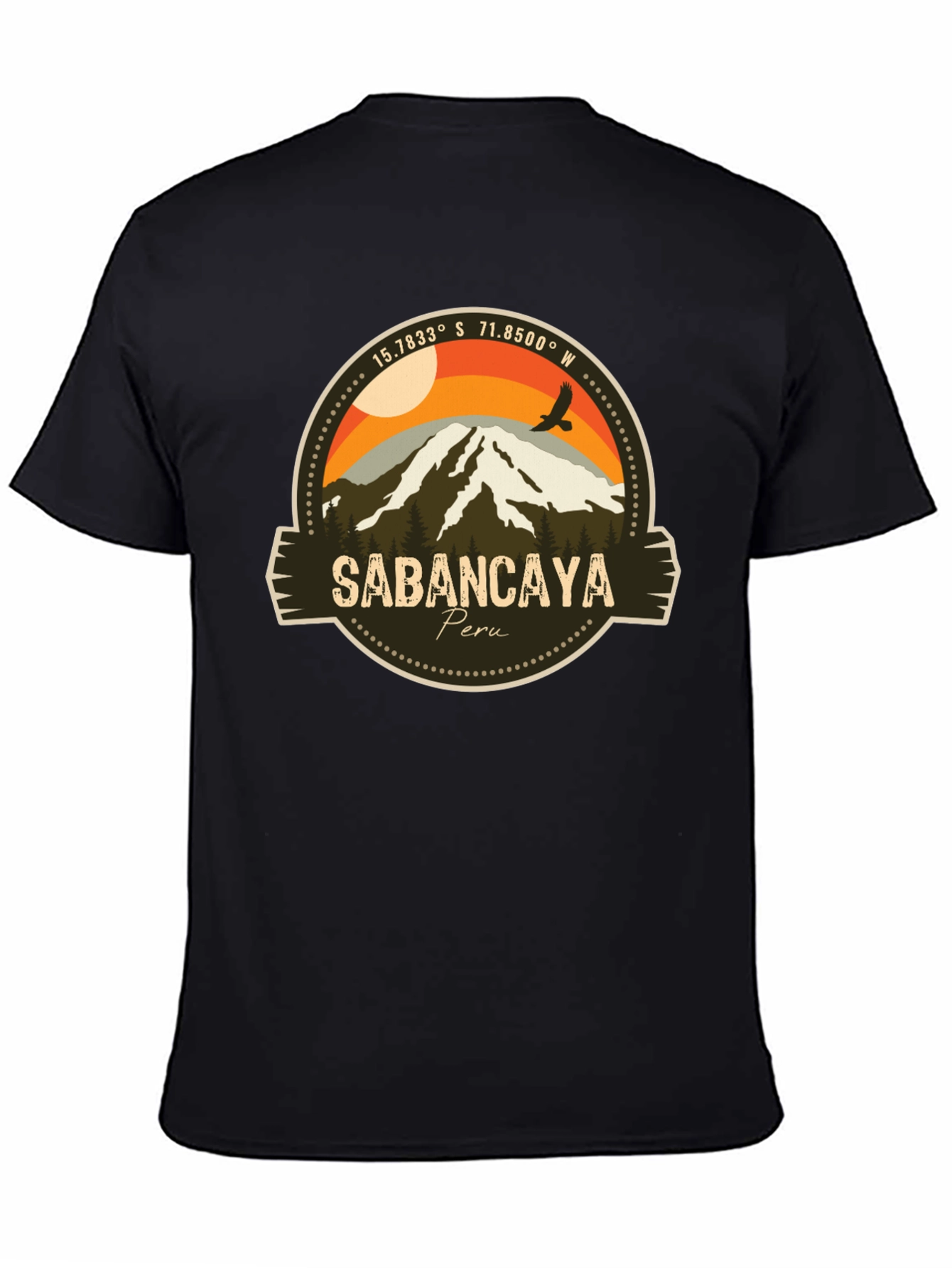 Sabancaya Peru Graphic Tee - Adventure Awaits!