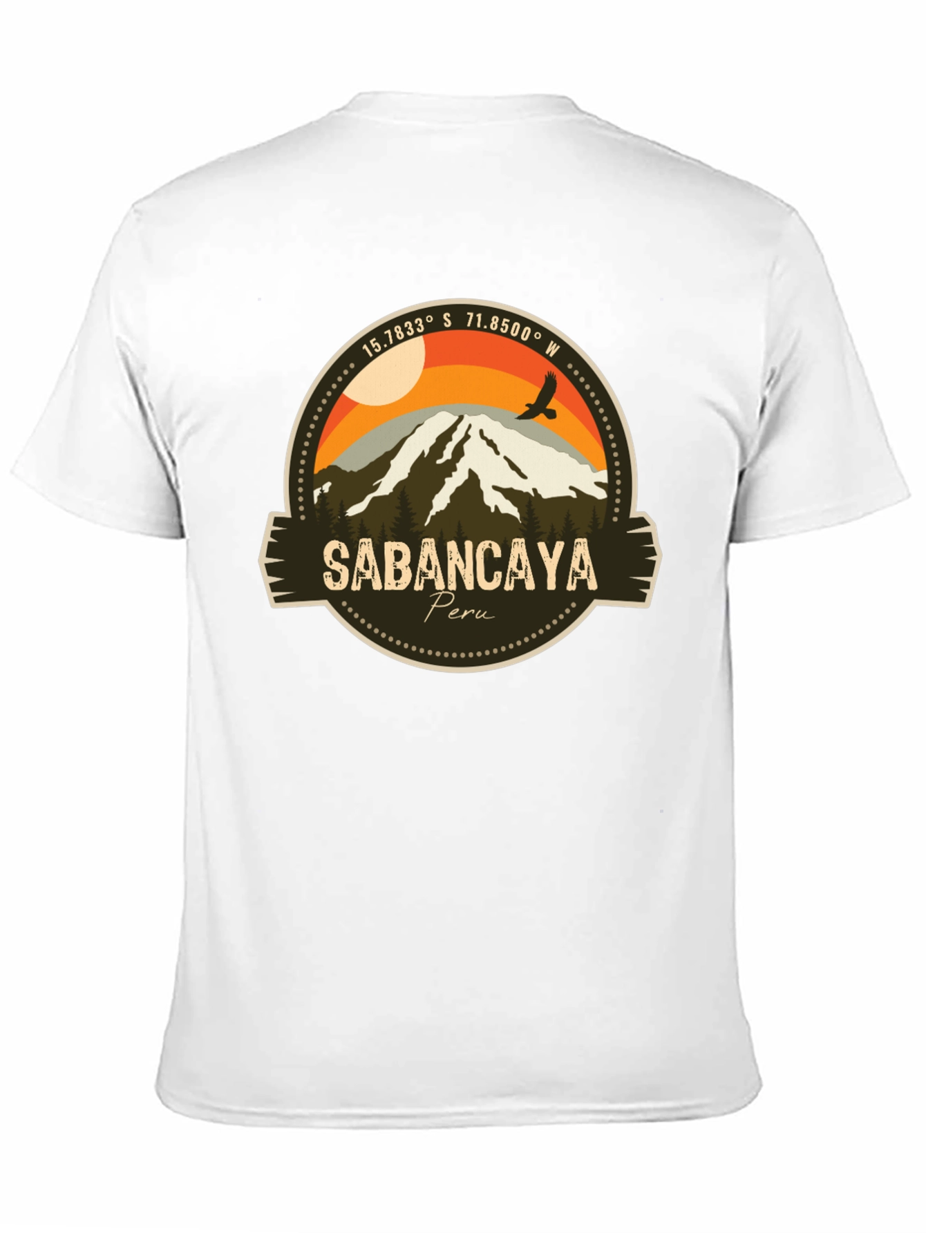 Sabancaya Peru Graphic Tee - Adventure Awaits!