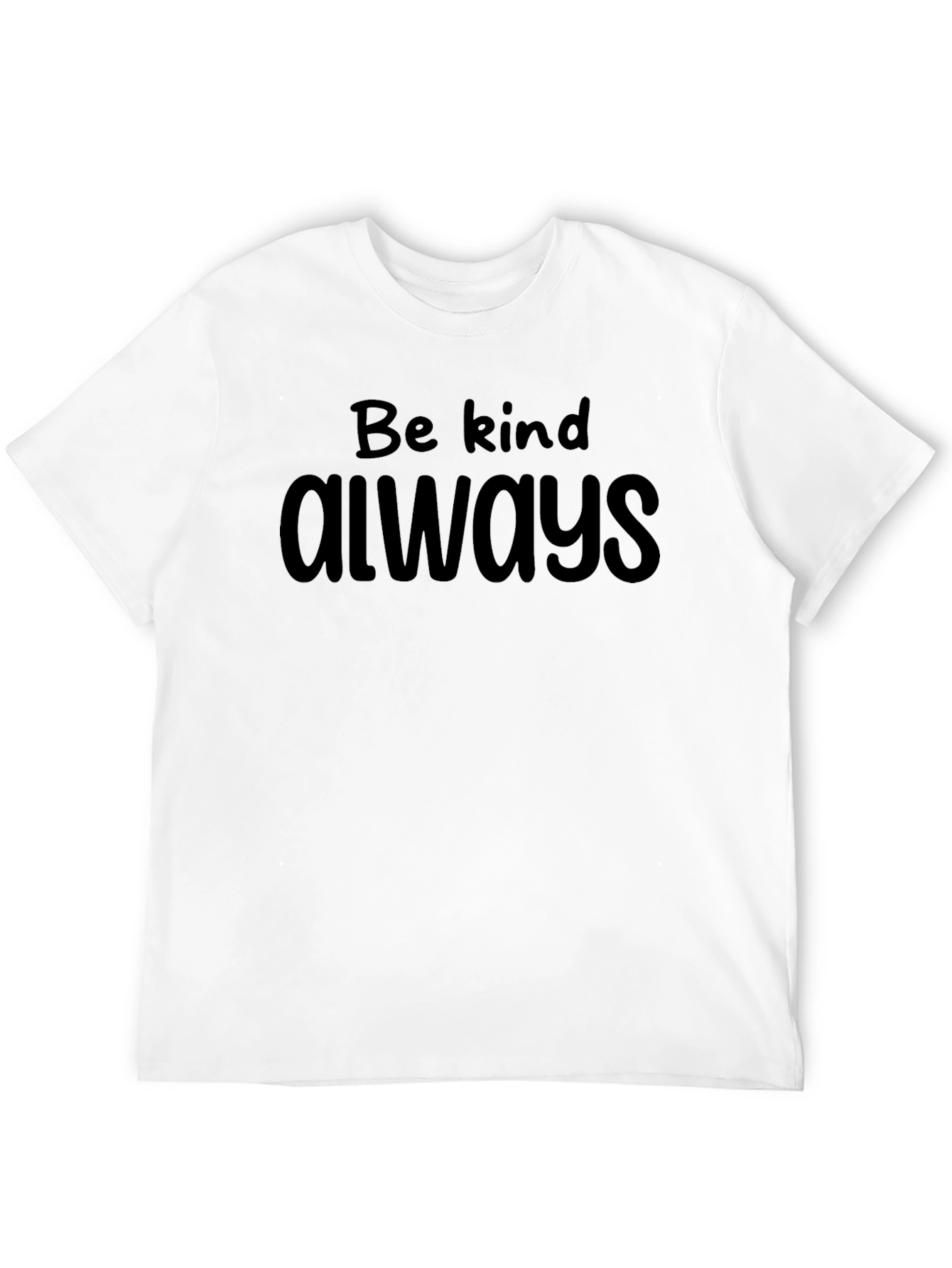 Be Kind Always Graphic Tee - Black