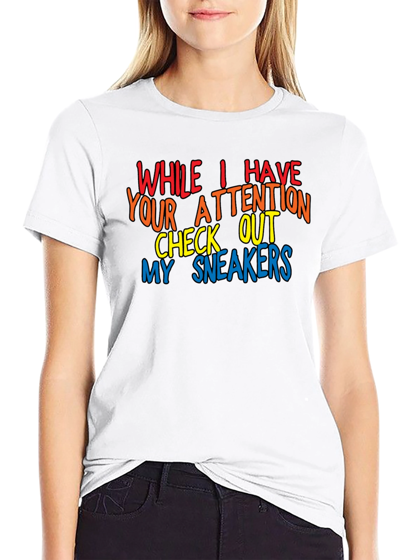 Attention Grabbing Sneaker Tee