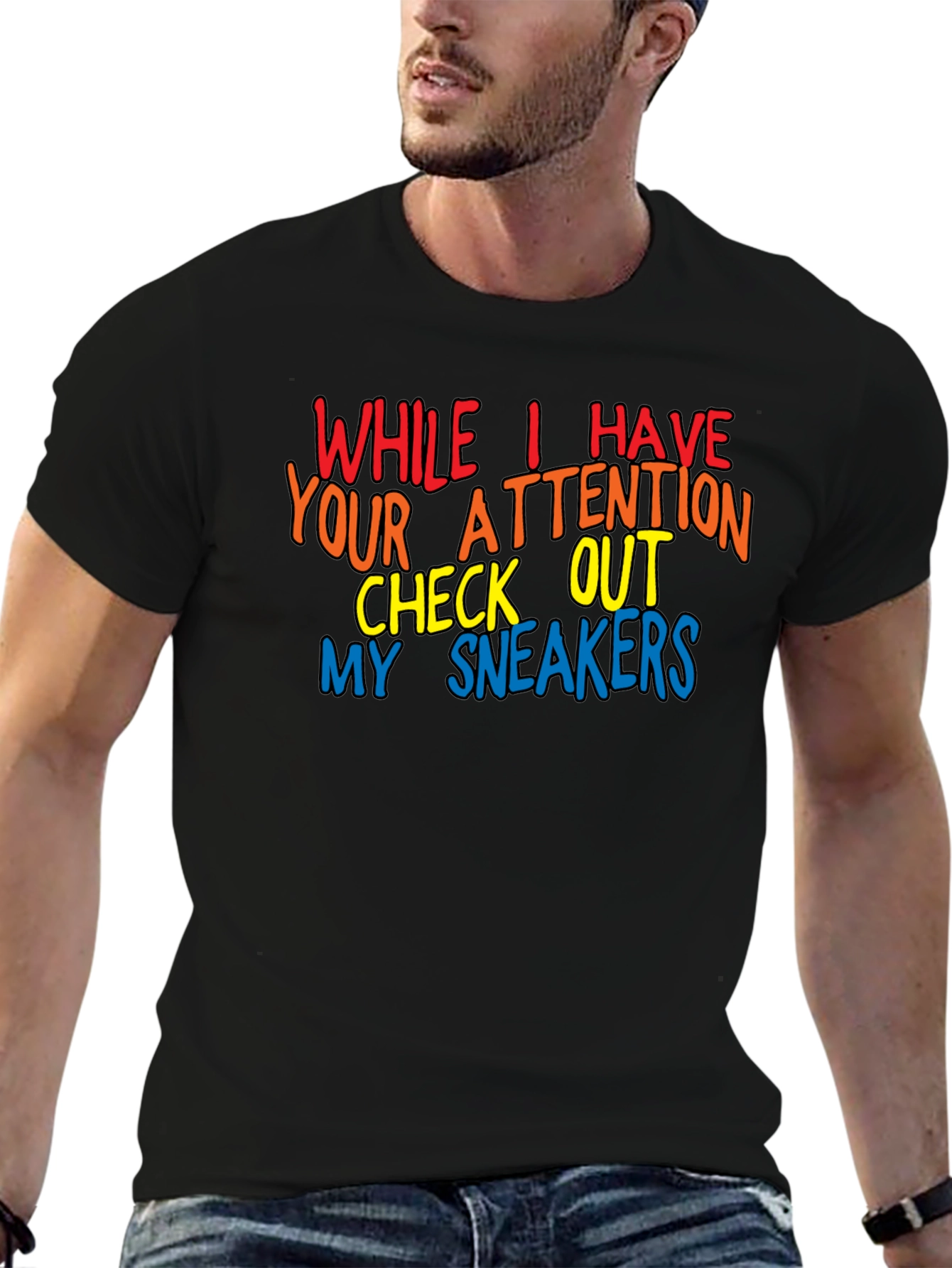 Attention Grabbing Sneaker Tee