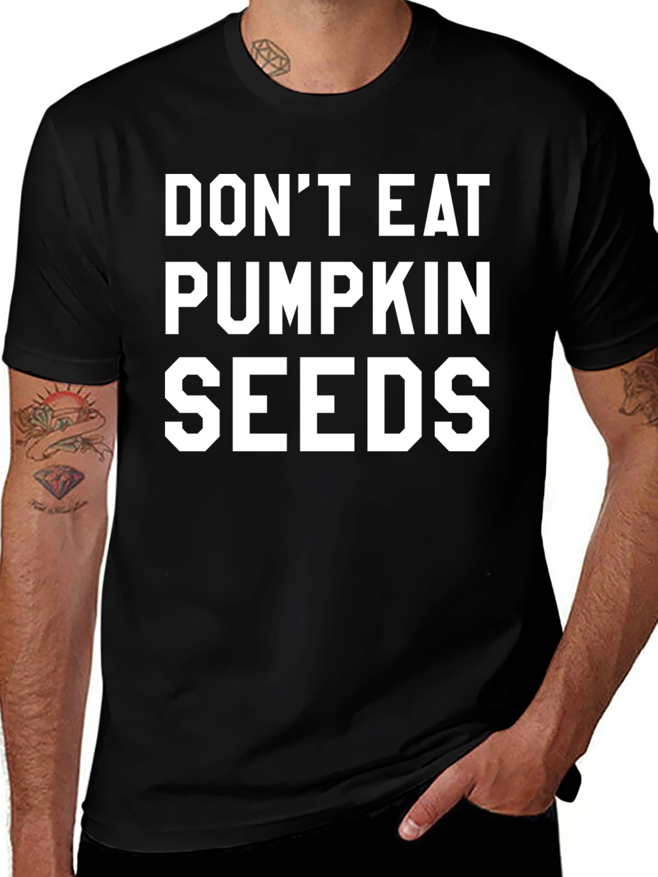 Dont Eat Pumpkin Seeds Graphic Tee