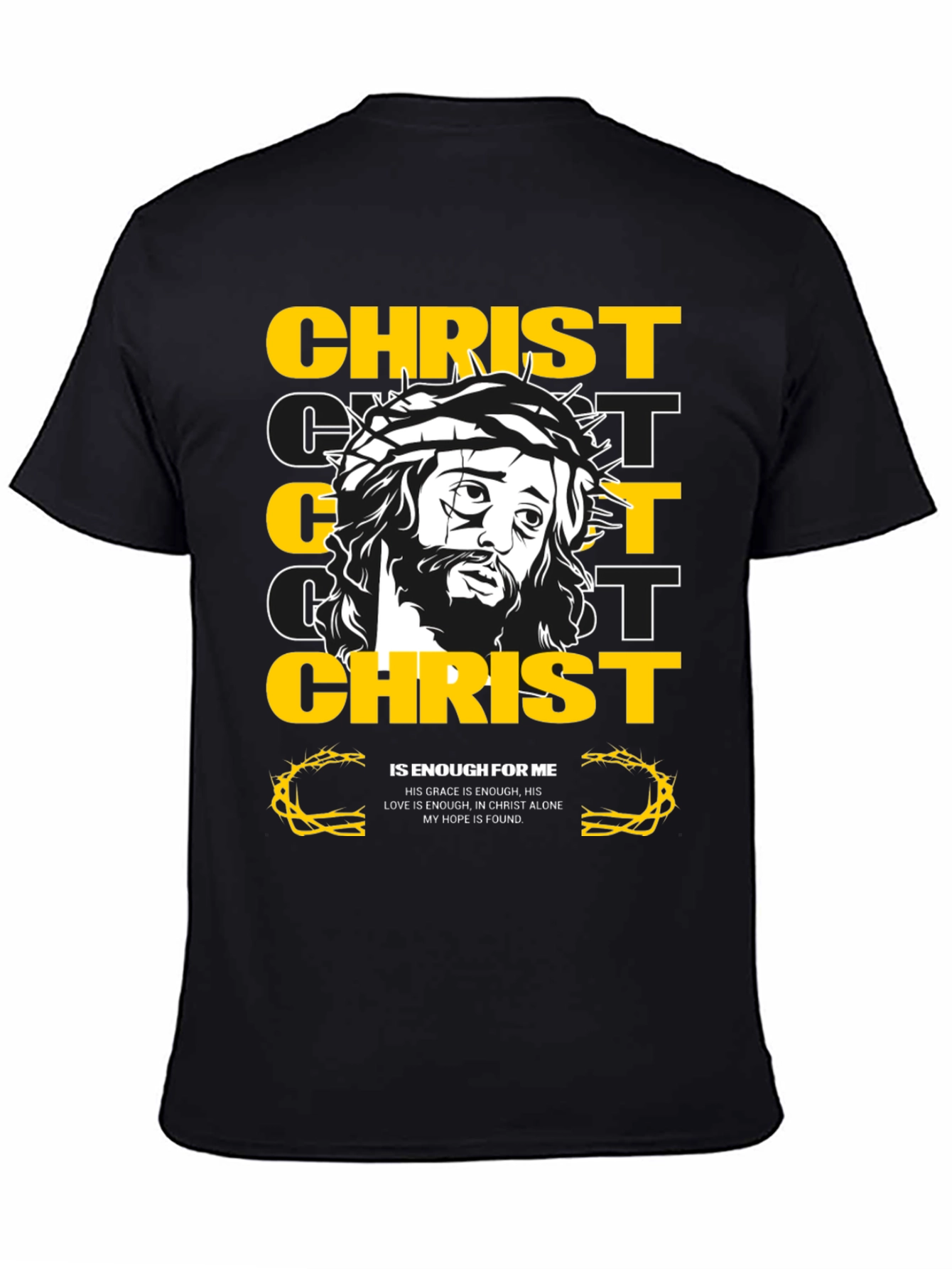Christ Is Enough Graphic Tee - Christian Apparel