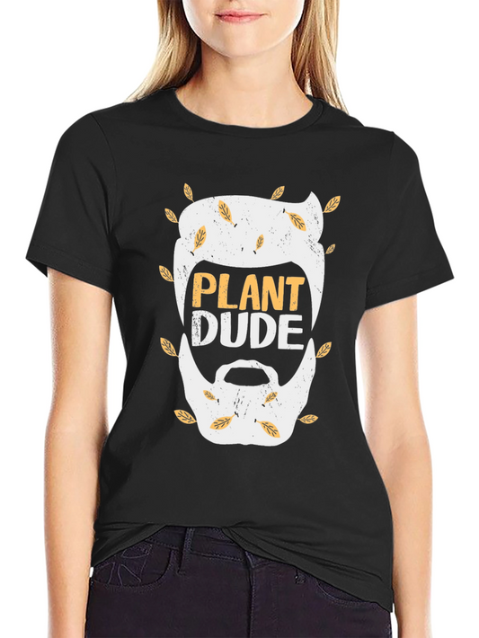 Plant Dude Graphic Tee - Nature Lover Shirt