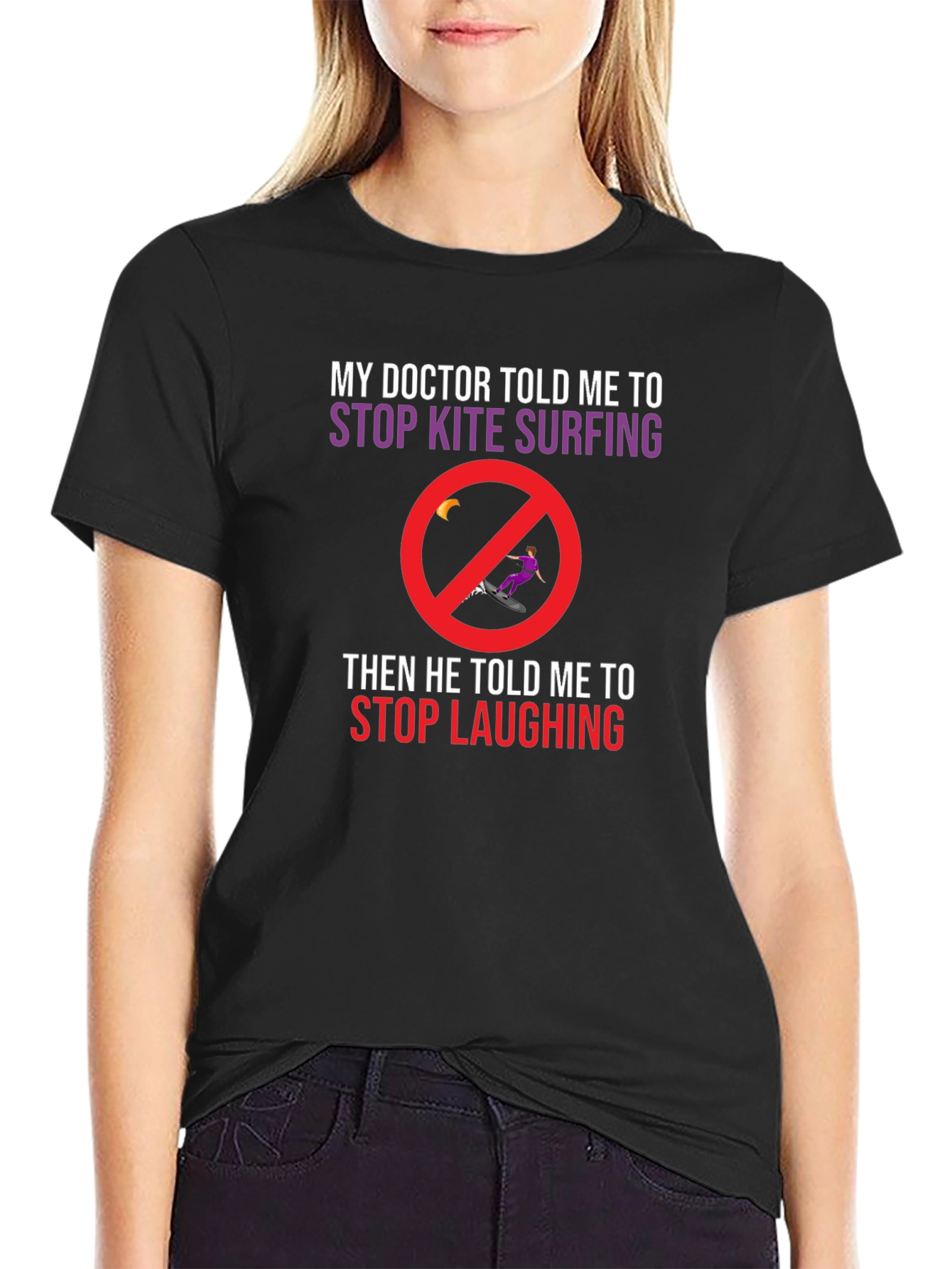Funny Kite Surfing T-Shirt: Doctors Orders