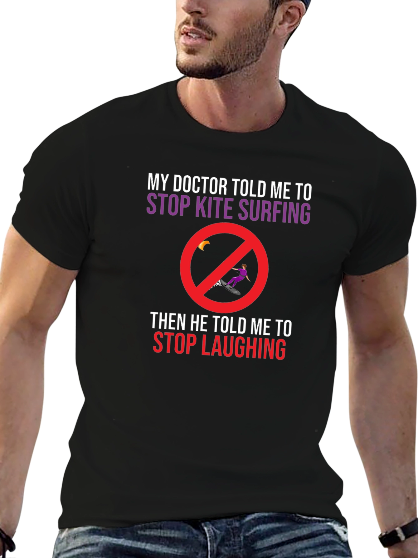 Funny Kite Surfing T-Shirt: Doctors Orders