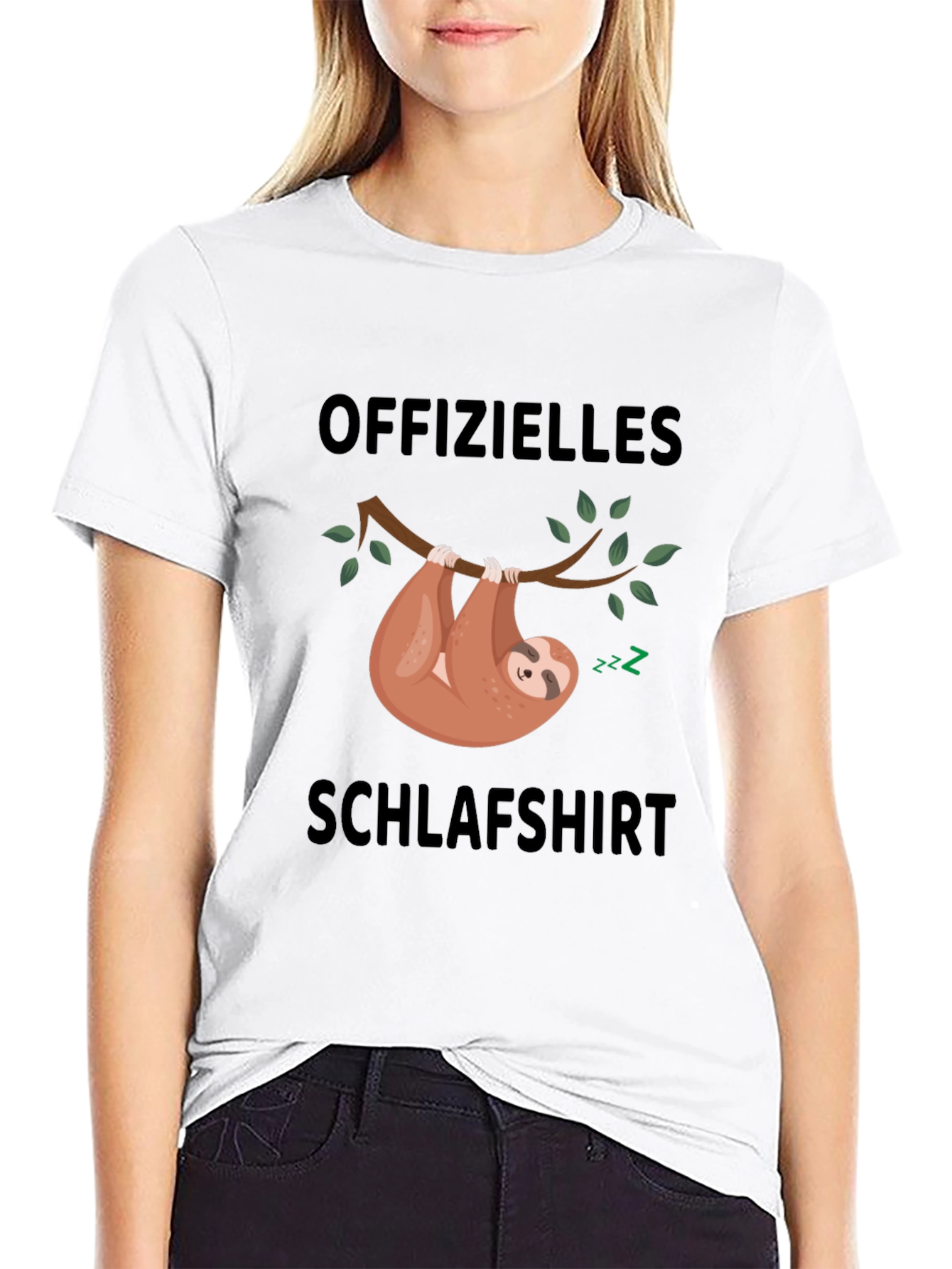 Official Sloth Sleeping T-Shirt