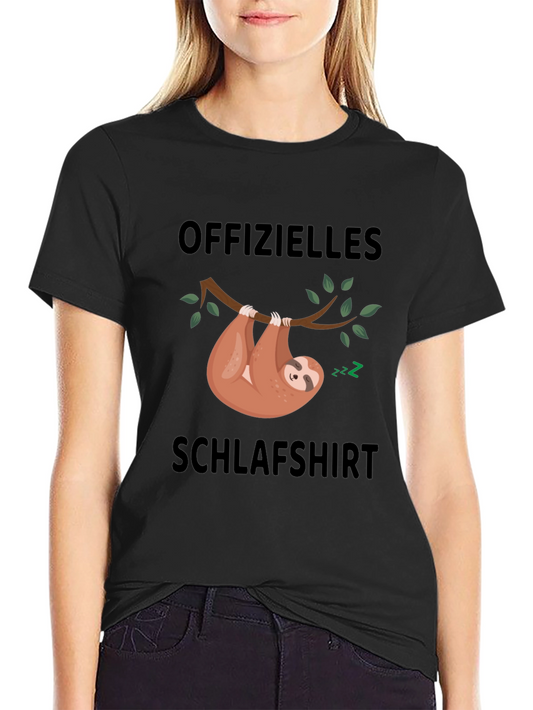 Official Sloth Sleeping T-Shirt