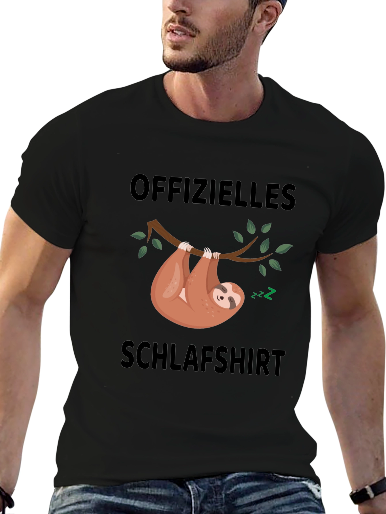 Official Sloth Sleeping T-Shirt