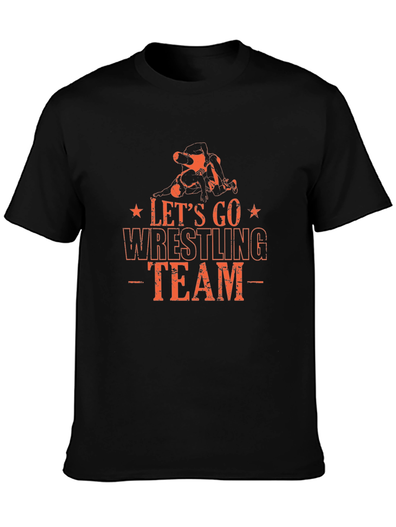 Wrestling Team Graphic T-Shirt