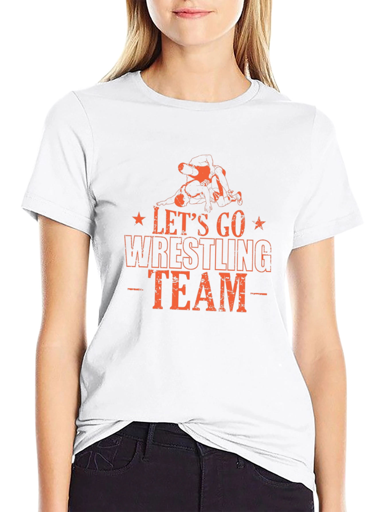 Wrestling Team Graphic T-Shirt