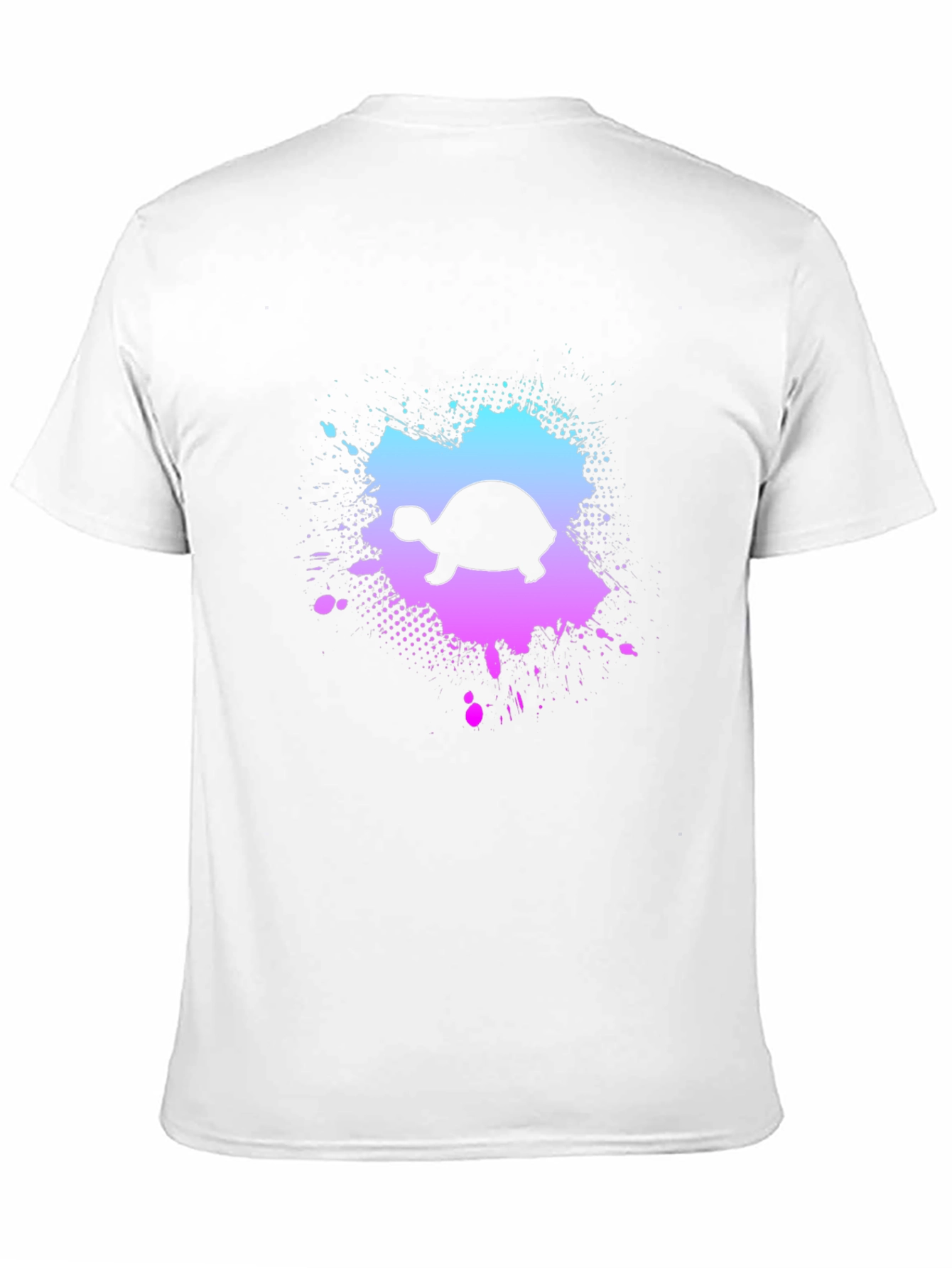 Turtle Splash Graphic Black T-Shirt