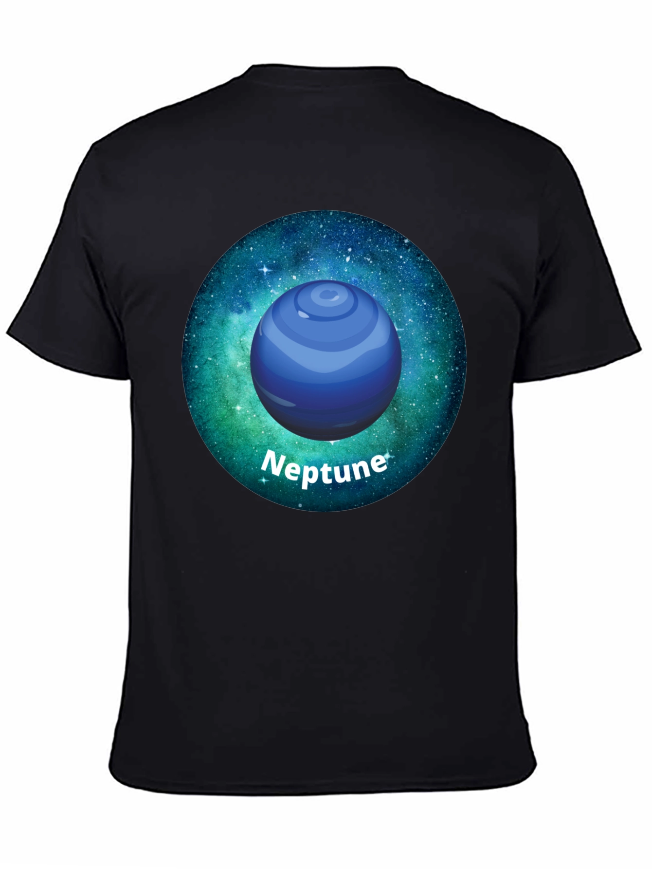 Neptune Galaxy T-Shirt - Space Graphic Tee